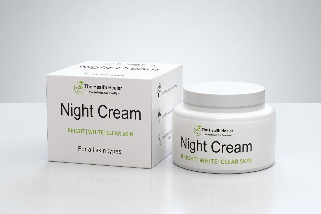 Brightening & Anti-Aging Night Cream – Skin Repair & Glow Boost