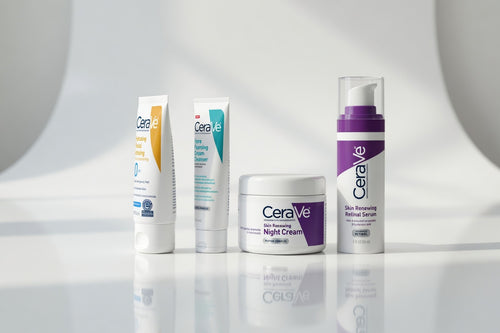 Complete Skincare Kit – Cleanser, Retinol Serum, Night Cream & SPF 50 Sunscreen