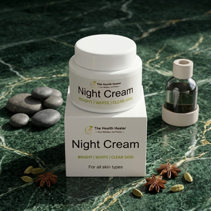 Brightening & Anti-Aging Night Cream – Skin Repair & Glow Boost