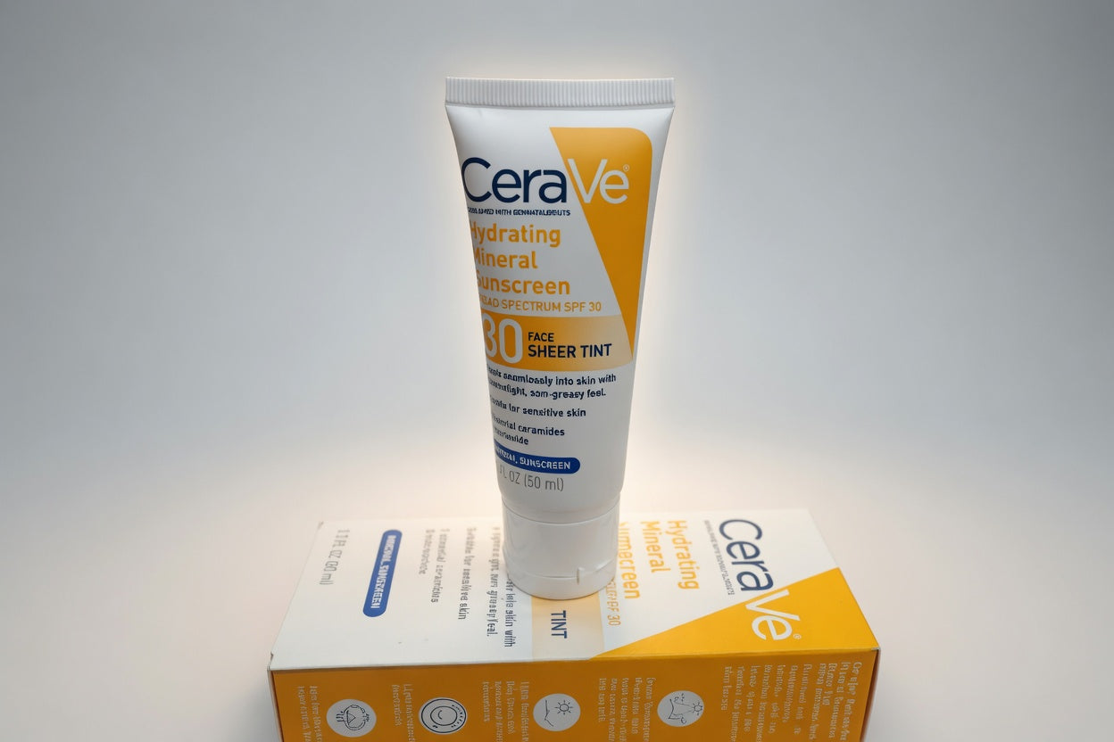 Hydrating Mineral Sunscreen SPF 50 – Broad Spectrum UV Protection (50ml)