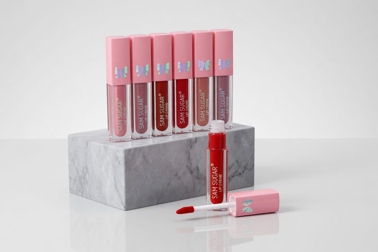 Matte Liquid Lipstick (Pack of 4) – Long Lasting Smudge-Proof Multi Shades