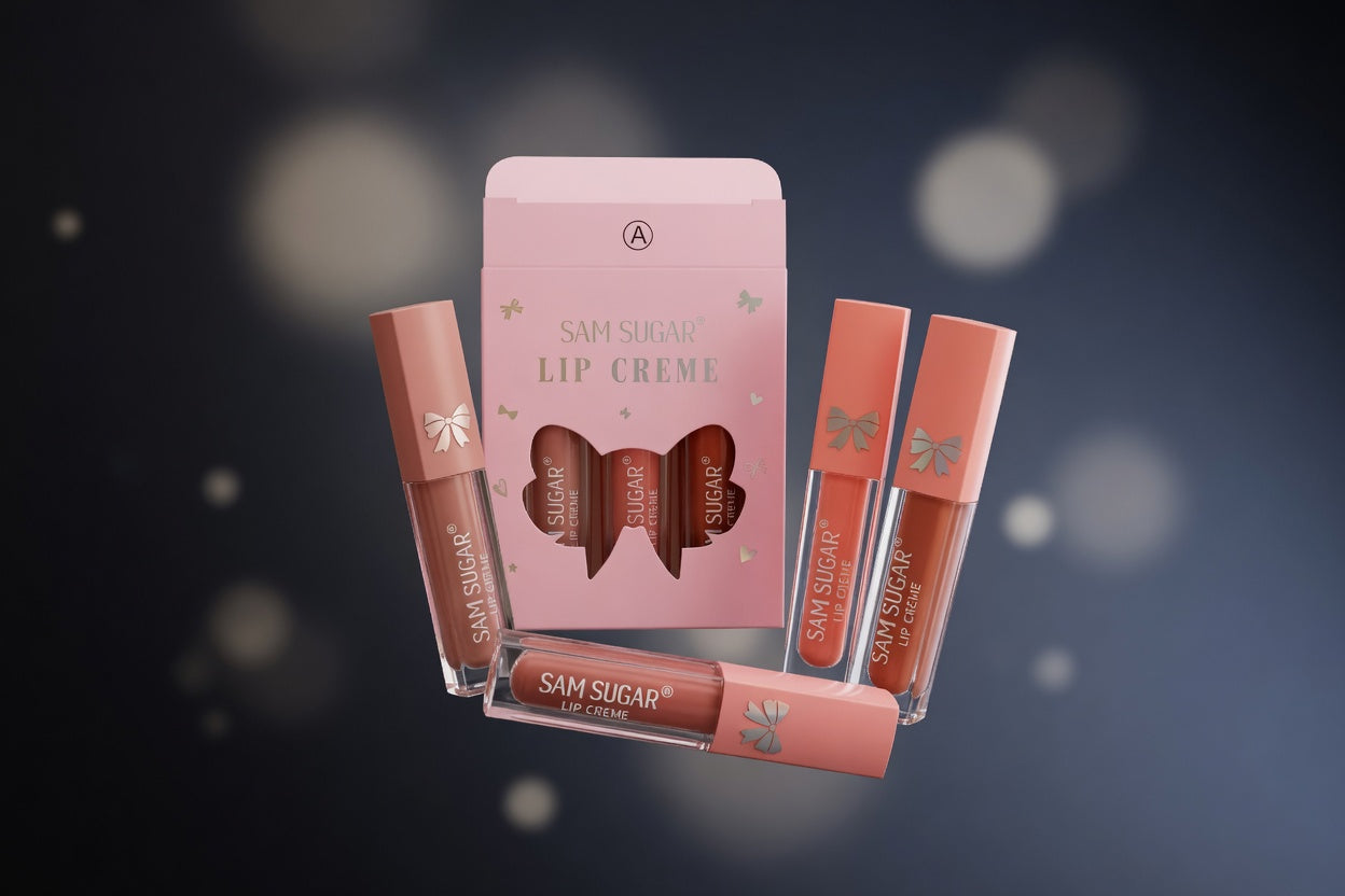 Matte Liquid Lipstick (Pack of 4) – Long Lasting Smudge-Proof Multi Shades