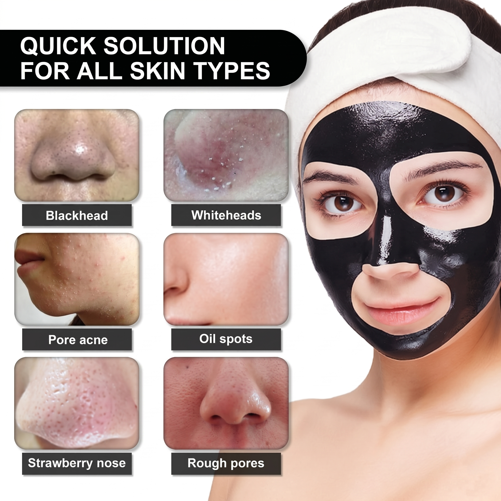L'Oreal Deep Cleansing Blackhead Peel-Off Mask with Collagen