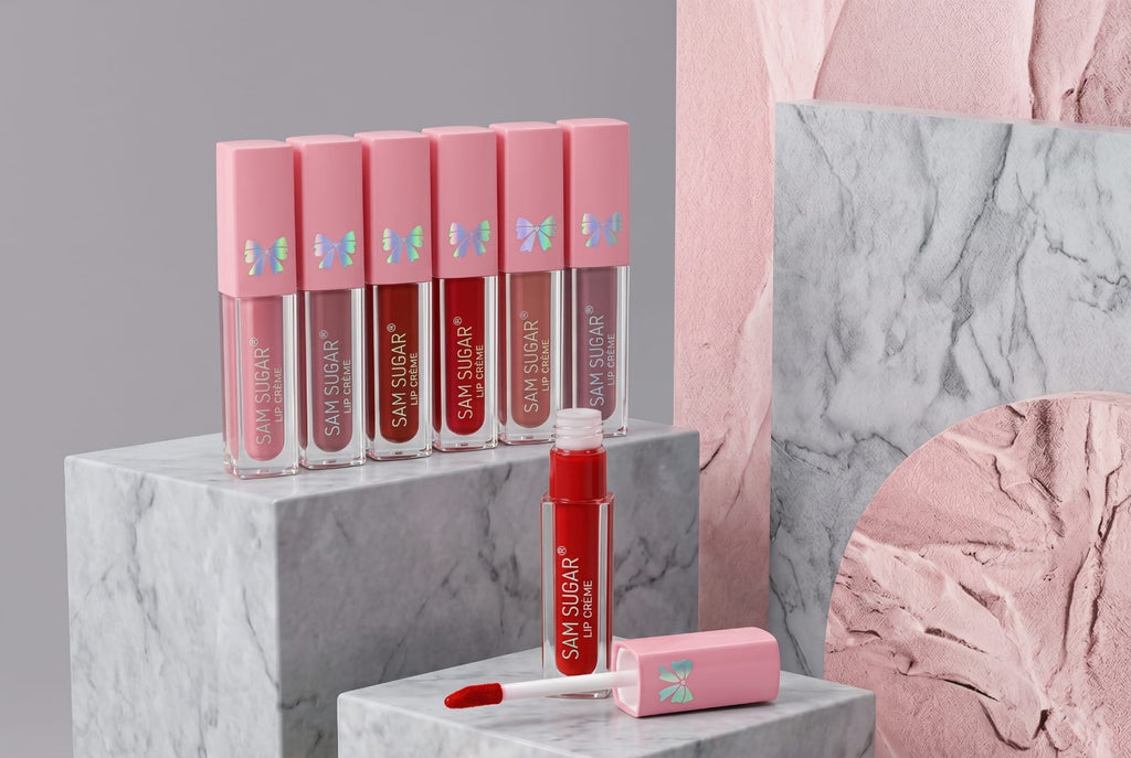 Matte Liquid Lipstick (Pack of 4) – Long Lasting Smudge-Proof Multi Shades