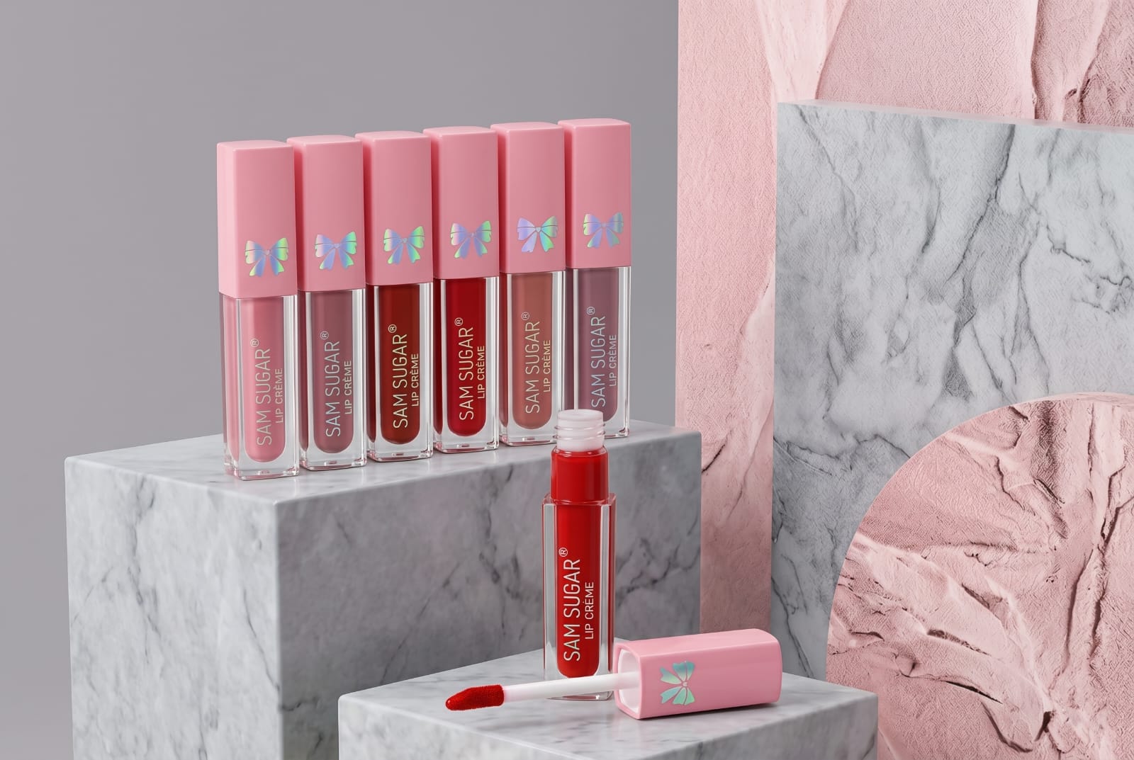 Matte Liquid Lipstick (Pack of 4) – Long Lasting Smudge-Proof Multi Shades