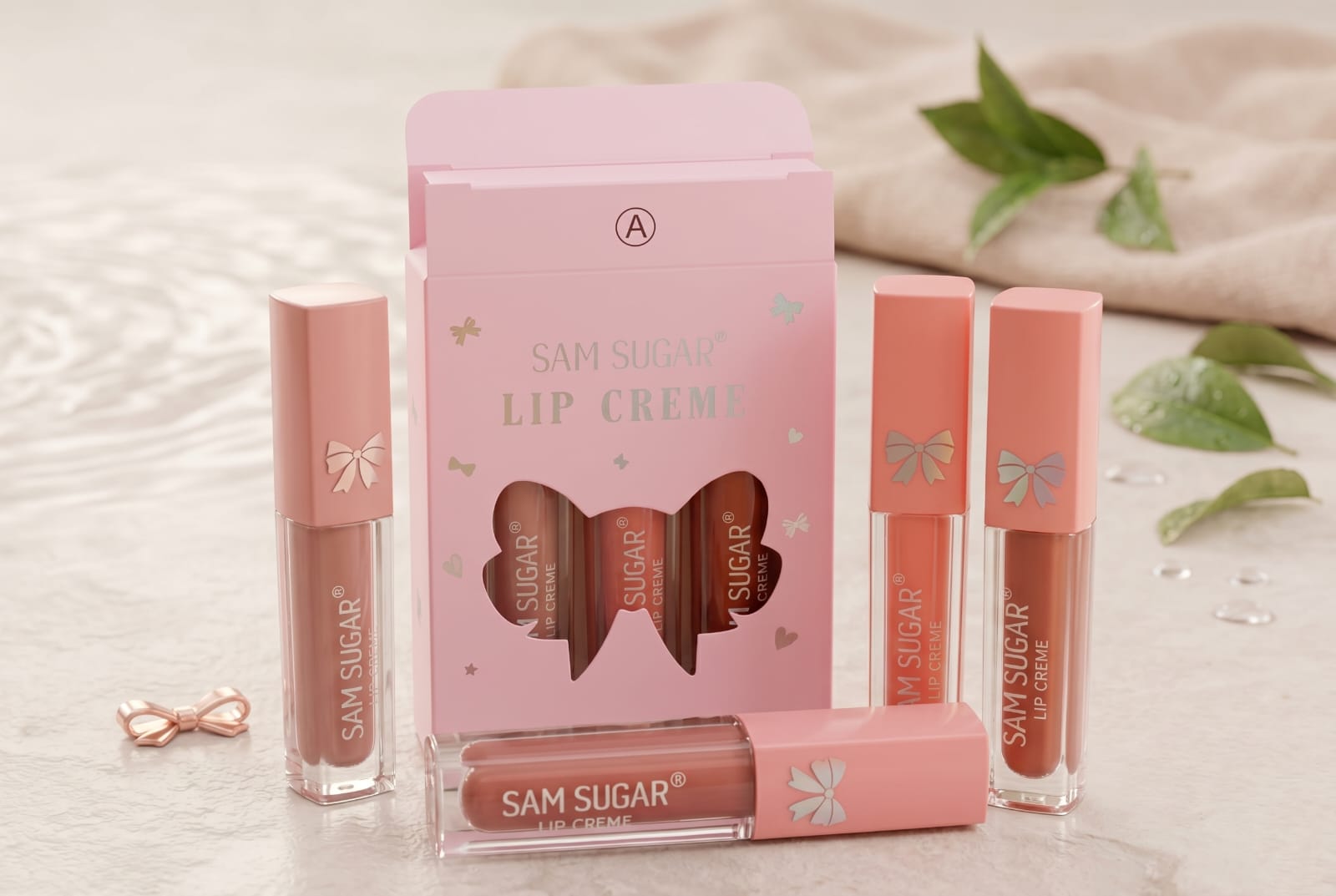 Matte Liquid Lipstick (Pack of 4) – Long Lasting Smudge-Proof Multi Shades