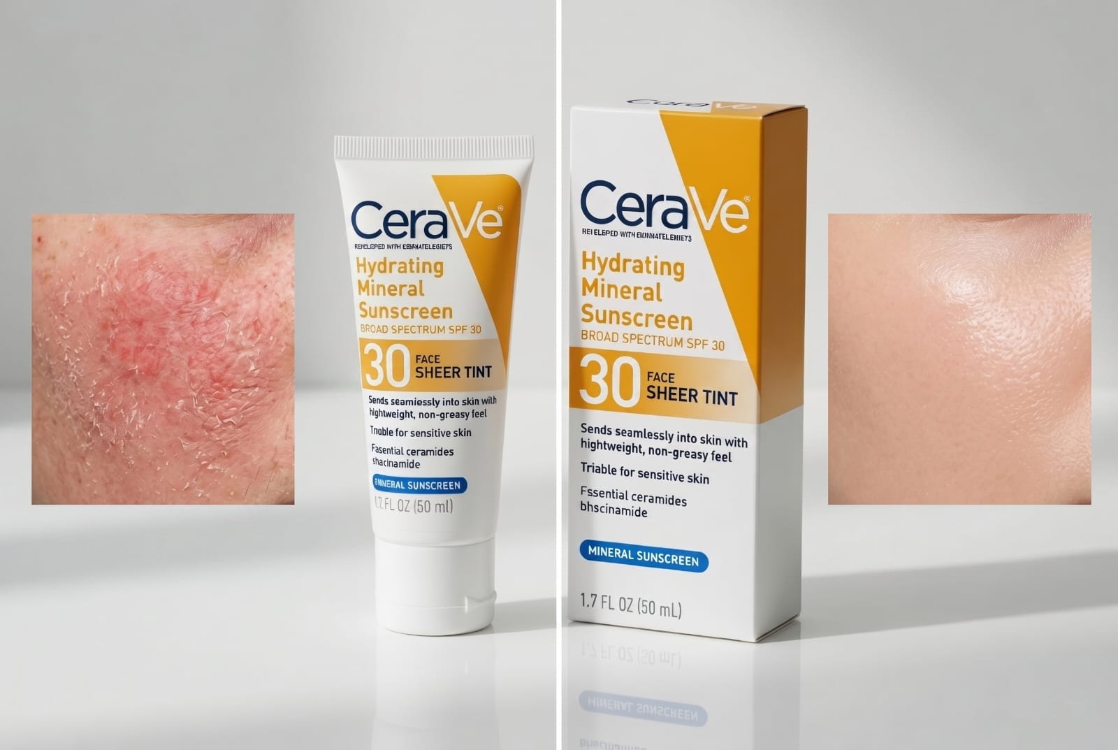 Hydrating Mineral Sunscreen SPF 50 – Broad Spectrum UV Protection (50ml)