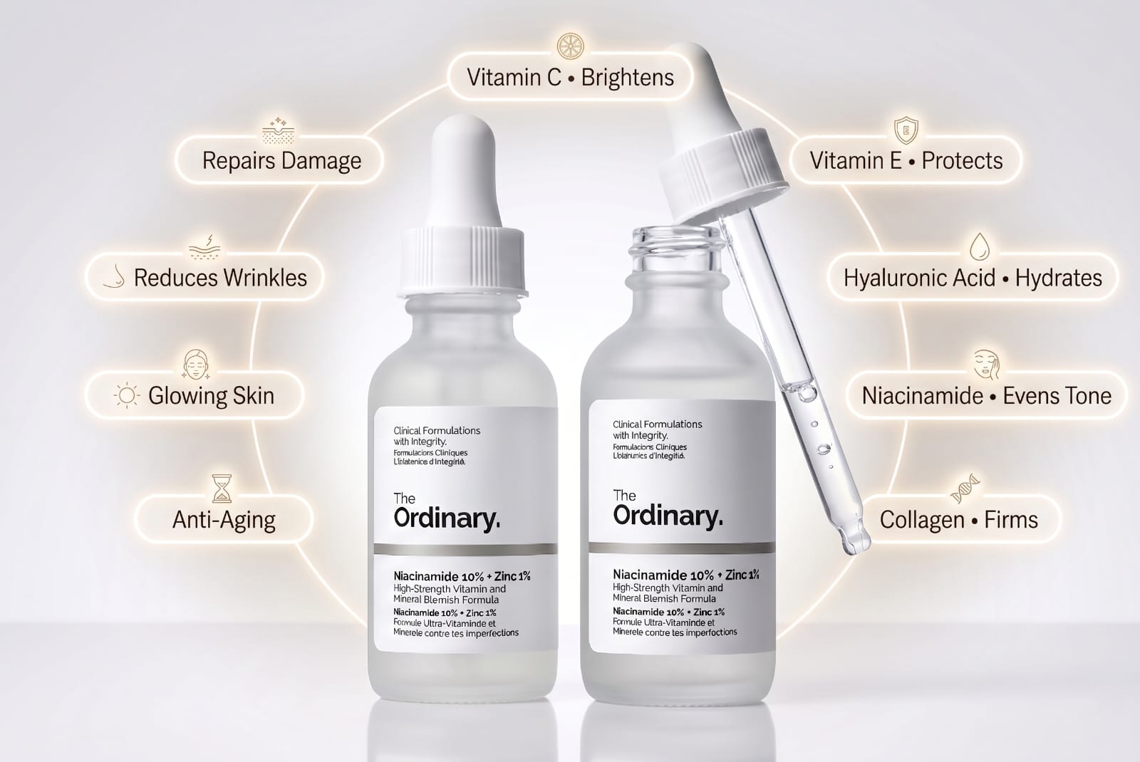 Niacinamide 10% + Zinc 1% Serum – Oil Control & Pore Minimizing (30ml)