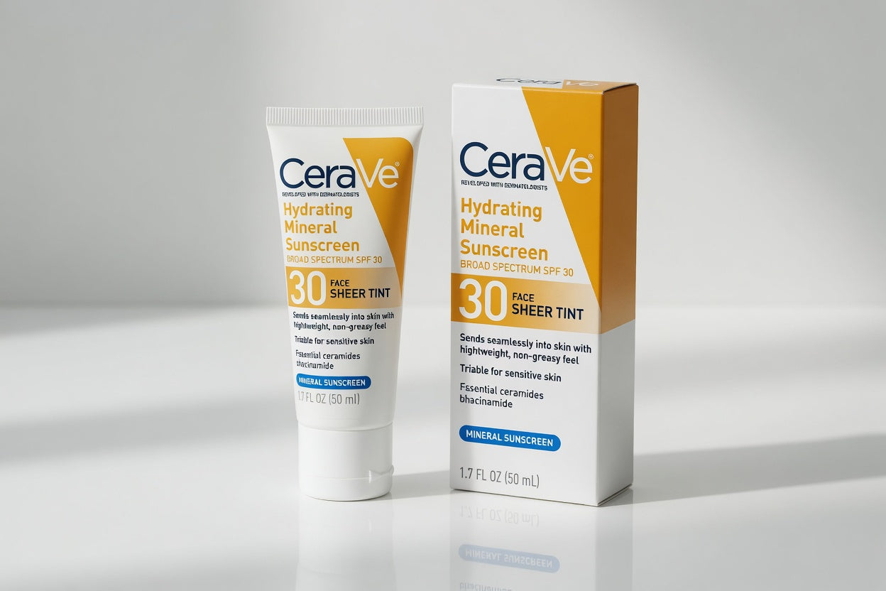 Complete Skincare Kit – Cleanser, Retinol Serum, Night Cream & SPF 50 Sunscreen