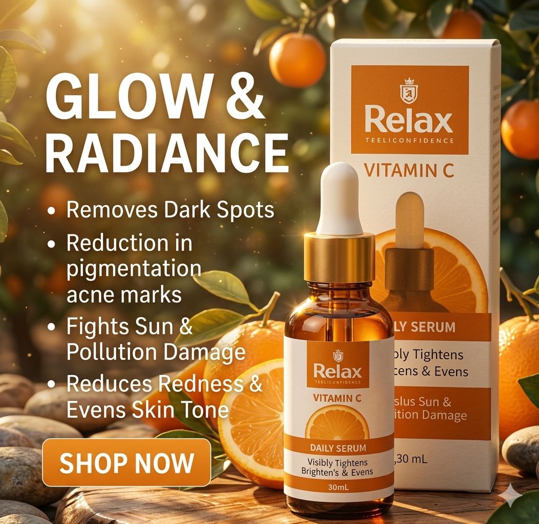 Relax Vitamin C Brightening Serum (30ml)